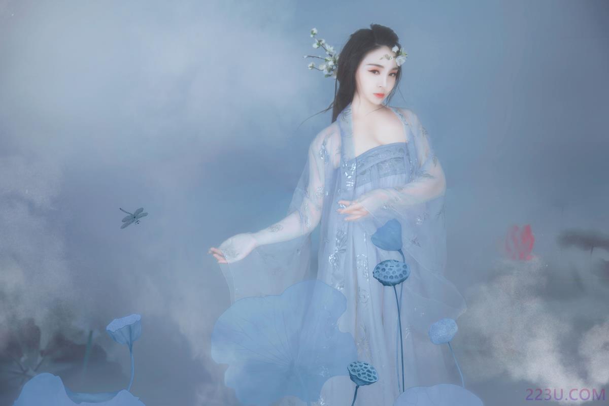 清冷涧 – 20P – 摄影：@鹏叔 – 模特：倩宝 - 福利组