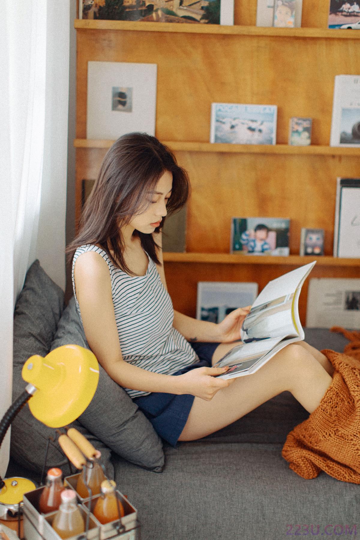 寝居女子写真集 – 32P – 摄影：白杨 – 模特：九月 - 福利组