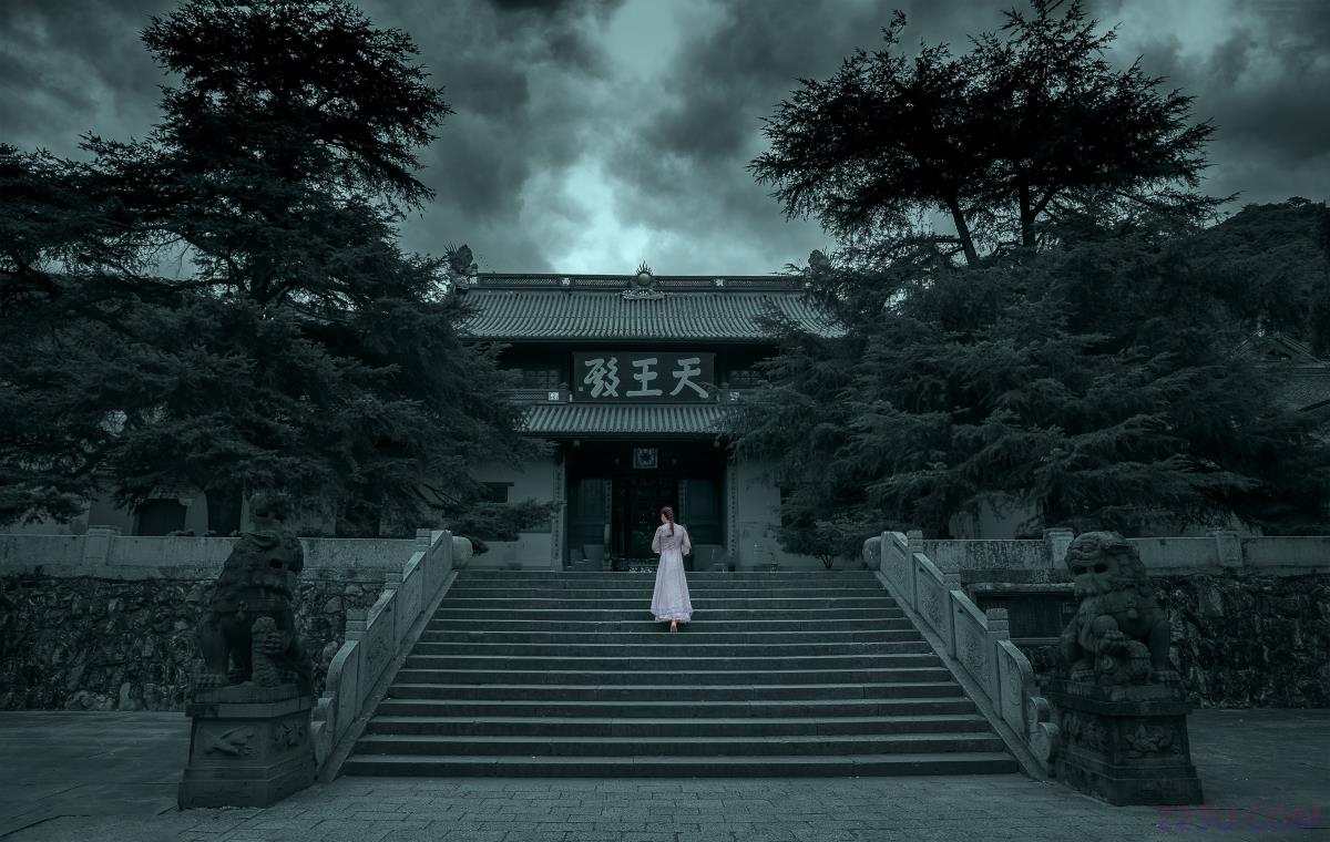 问佛 – 38P – 摄影：龍叔 – 模特： 阿莲 - 福利组