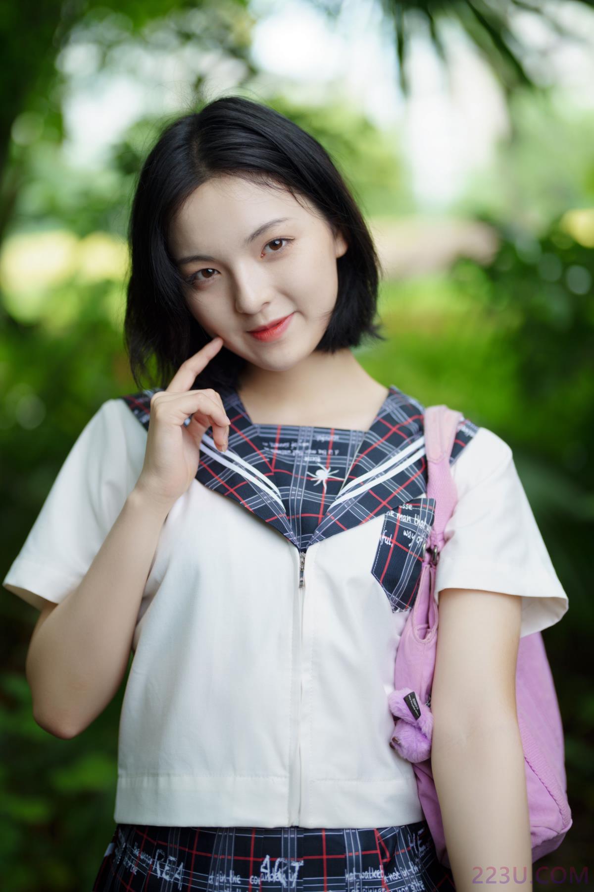花田里的JK少女 – 49P – 摄影：胡渣 – 模特：冯玉憬 - 福利组