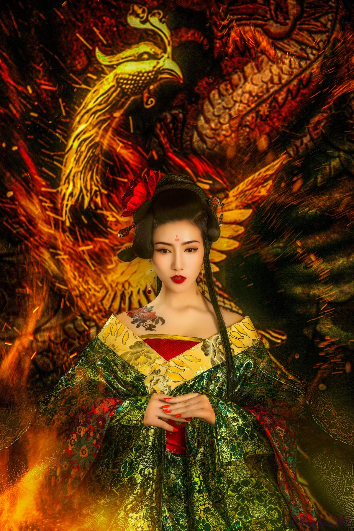 凤归云 – 20P – 摄影：@鹏叔 – 模特：唯宝 - 福利组