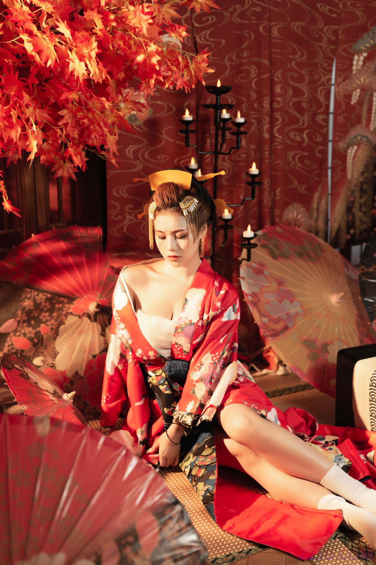 恶女花魁 – 21P – 摄影：魔颜社D叔 – 模特：奶酪 - 福利组