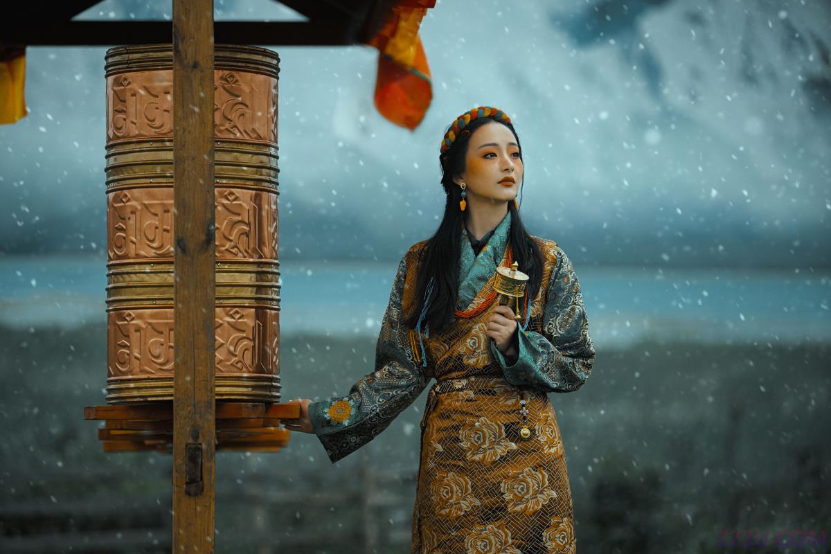 阿姐鼓的传说 – 48P – 摄影：摄影师不可说 – 模特：修水凝花 - 福利组
