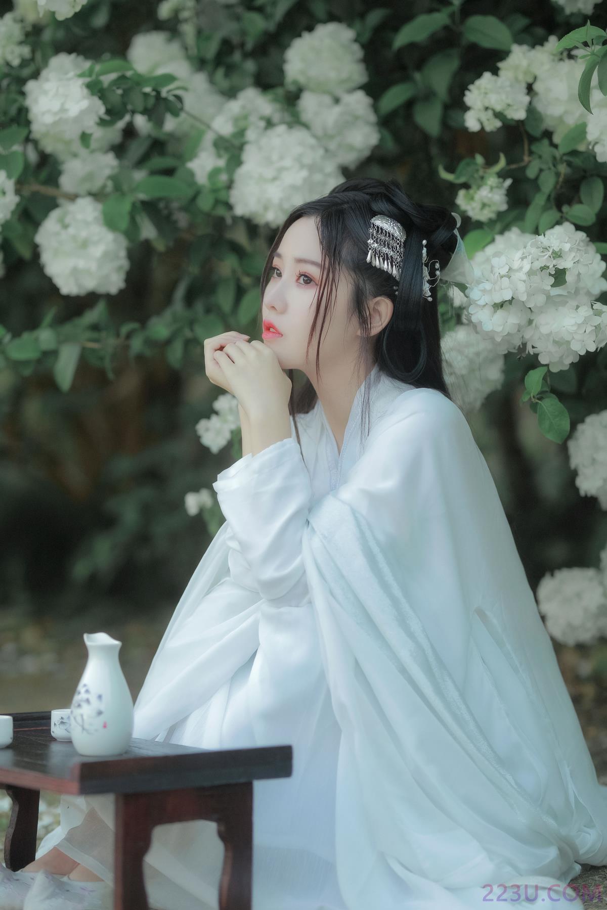 紫荆花开 – 21P – 摄影：子瞬 – 模特：若希icy - 福利组