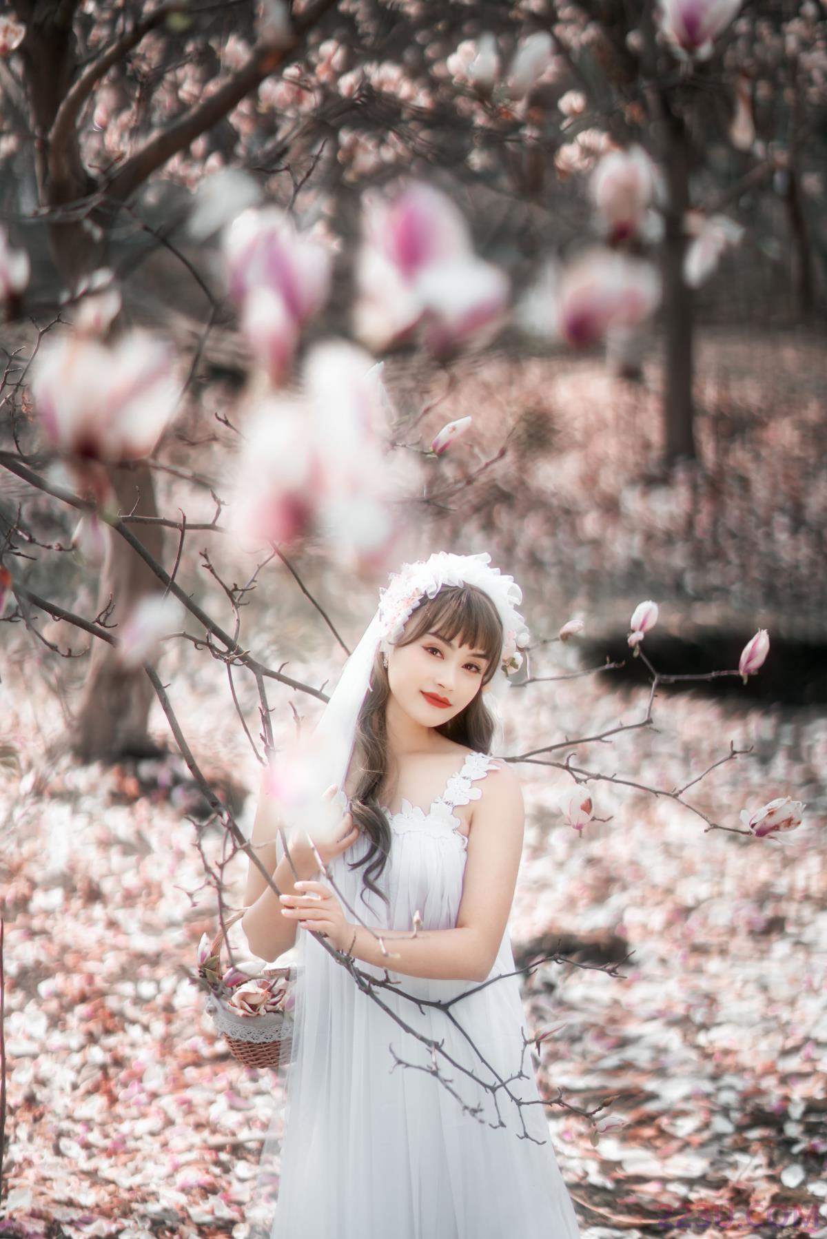 白玉兰 – 23P – 摄影：摄影师不可说 – 模特：走路带风 - 福利组