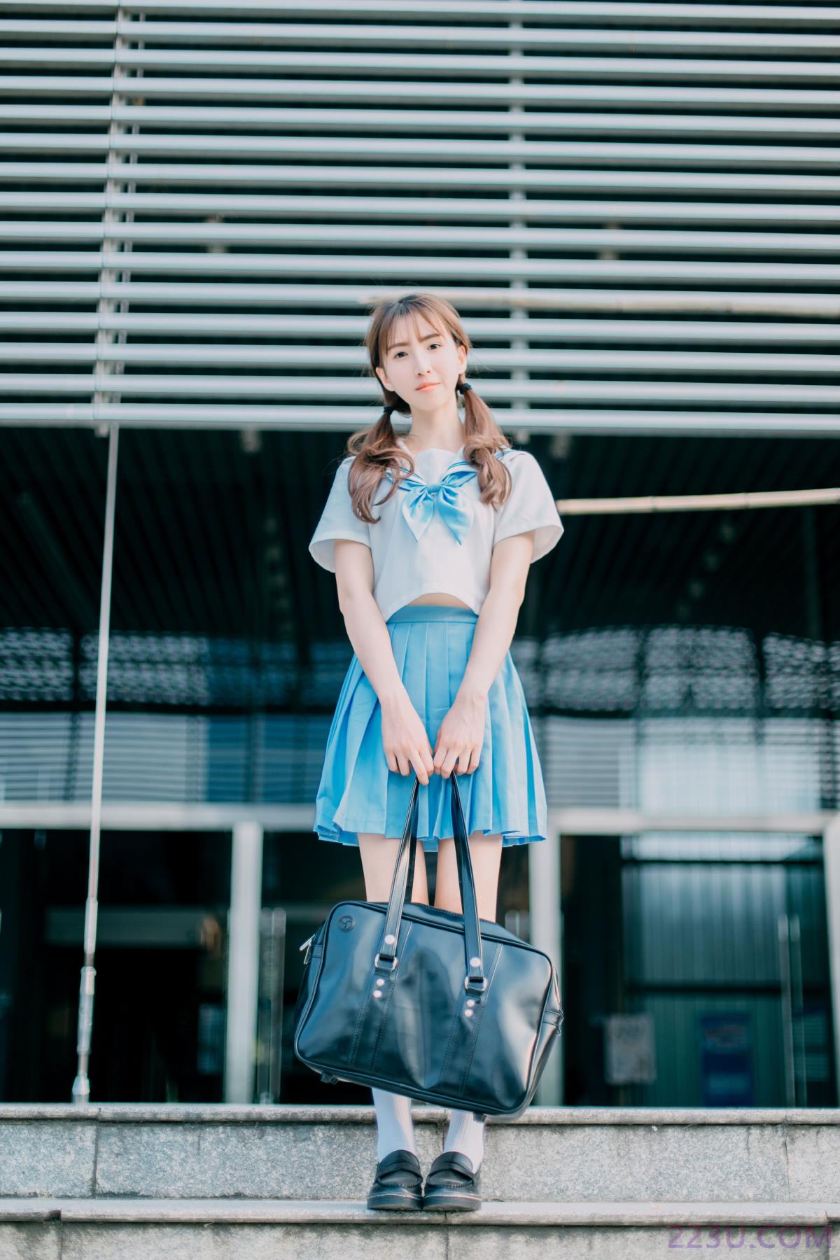 放课后 – 40P – 摄影：若寒Rock – 模特：sara - 福利组