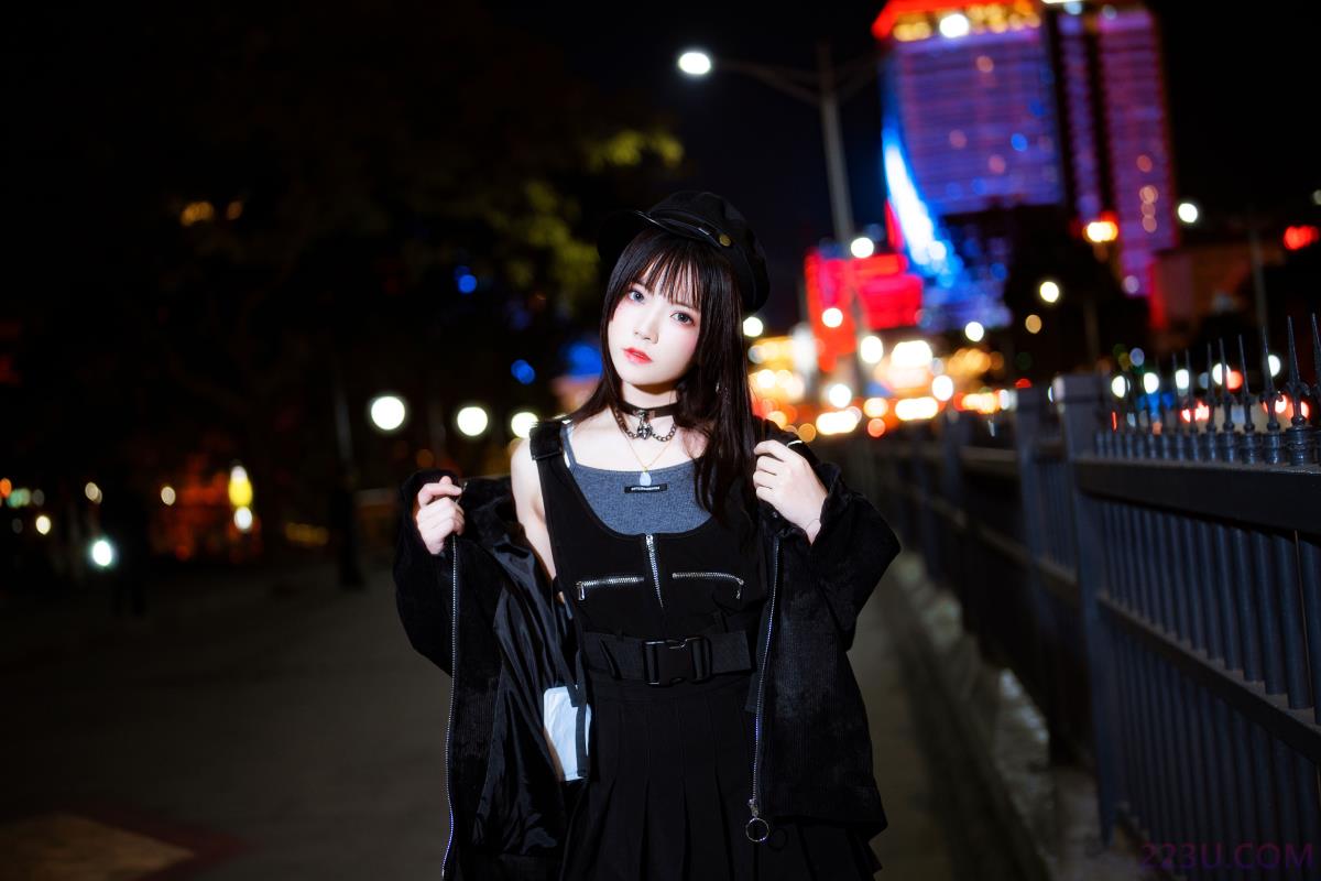 夜 – 27P – 摄影：西瓜呆毛汪 – 模特：桜桃喵 - 福利组