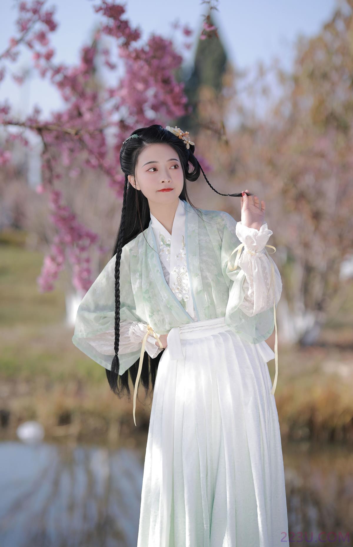 樱花 – 19P – 摄影：阿录- – 模特：一固美撇捺 - 福利组