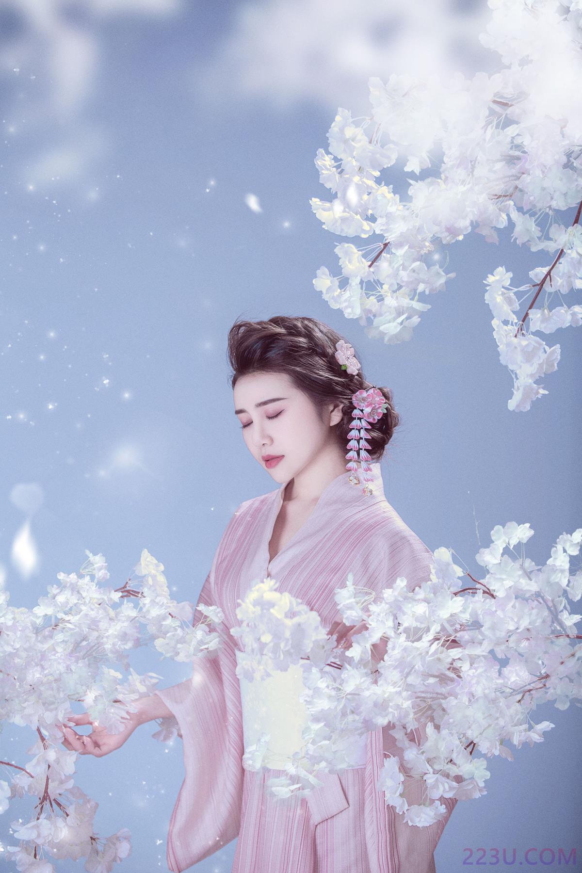 解花语 – 20P – 摄影：@鹏叔 – 模特：甜宝 - 福利组