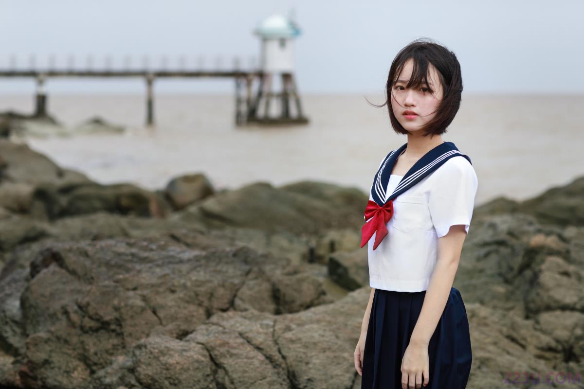 听海 – 20P – 摄影：大千Gz – 模特：二妹aa - 福利组
