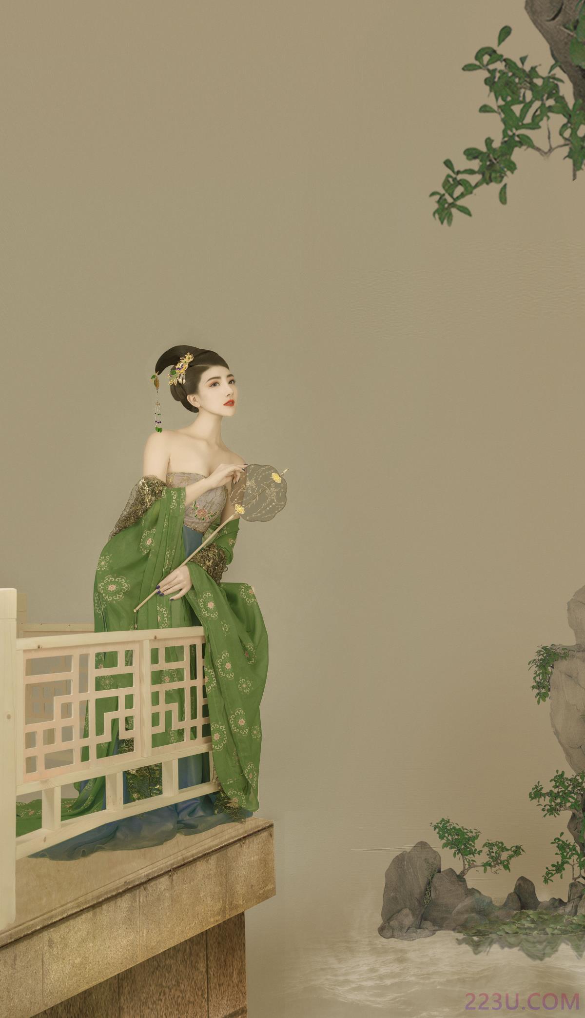 燕山亭 – 20P – 摄影：@鹏叔 – 模特：唯宝 - 福利组