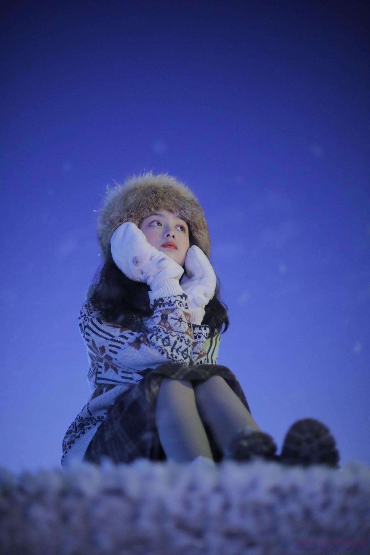 雪冬 – 20P – 摄影：蓝胖子 – 模特：芊芊 - 福利组
