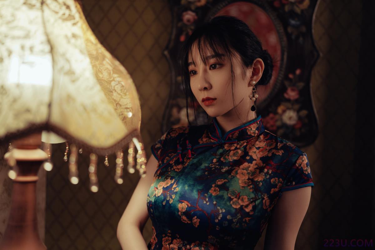 锦绣旗袍，韵味幽兰 – 29P – 摄影：胡渣 – 模特：鲨鲨 - 福利组
