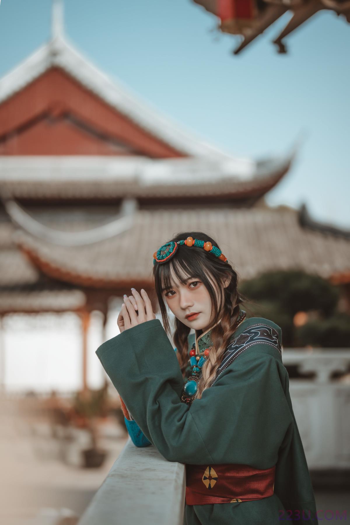 东林祈福 – 20P – 摄影：雷斯写真集 – 模特：兔子Zzz不吃胡萝卜 - 福利组