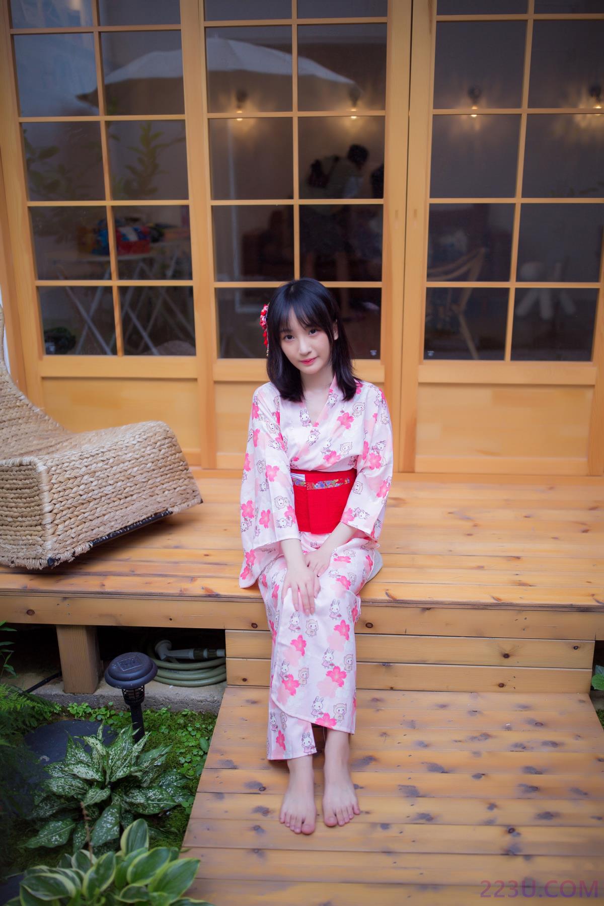 和风少女 – 47P – 摄影：臭阿熊 – 模特：虾虾 - 福利组