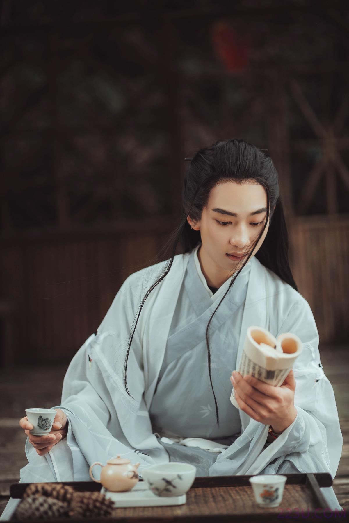 山中饮 – 23P – 摄影：从暮暮 – 模特：是敬賢呀 - 福利组