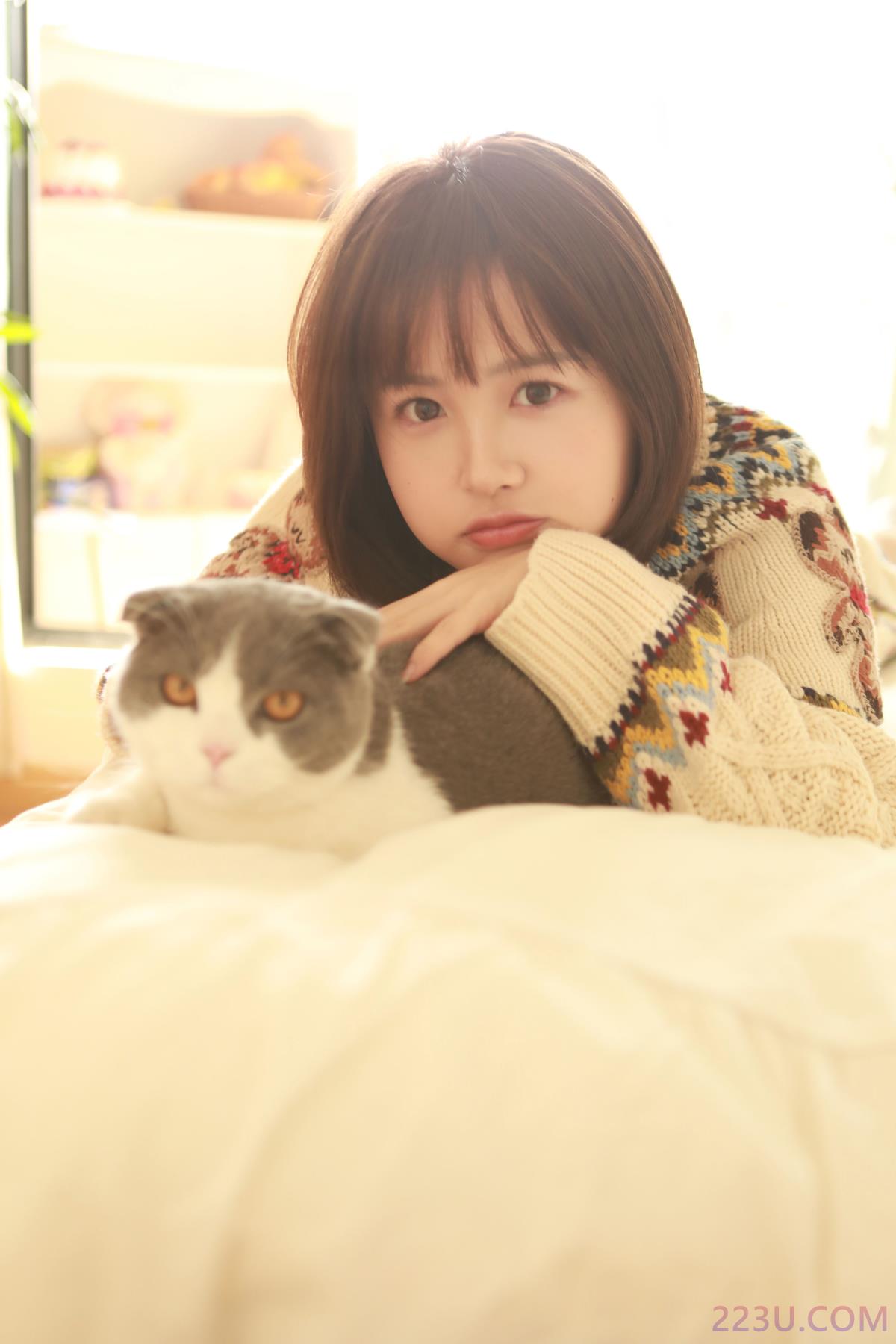 她和她的猫 – 32P – 摄影：摄影师暗栀 – 模特：大元梦二 - 福利组