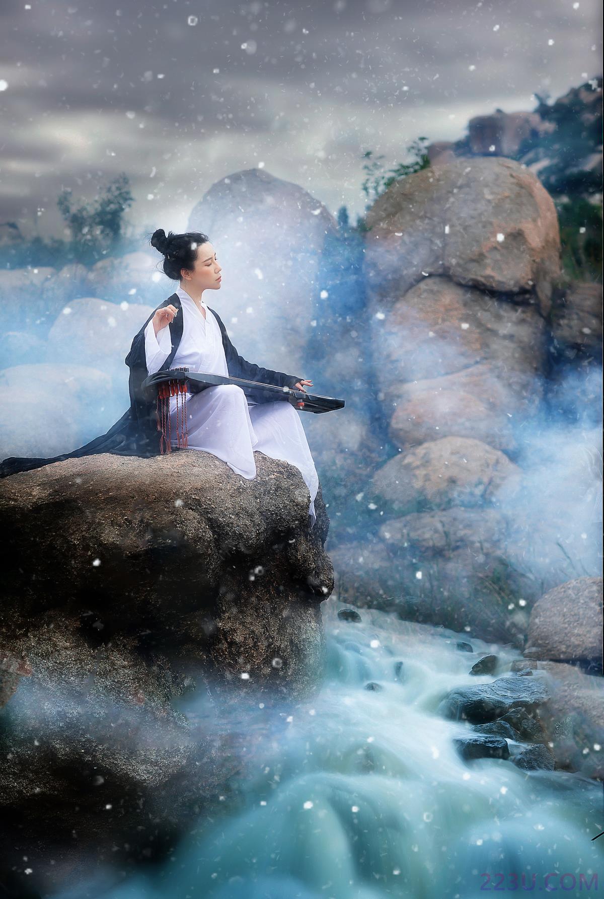 水墨丹青 – 28P – 摄影：海阔天空 – 模特：田依依-Tina - 福利组