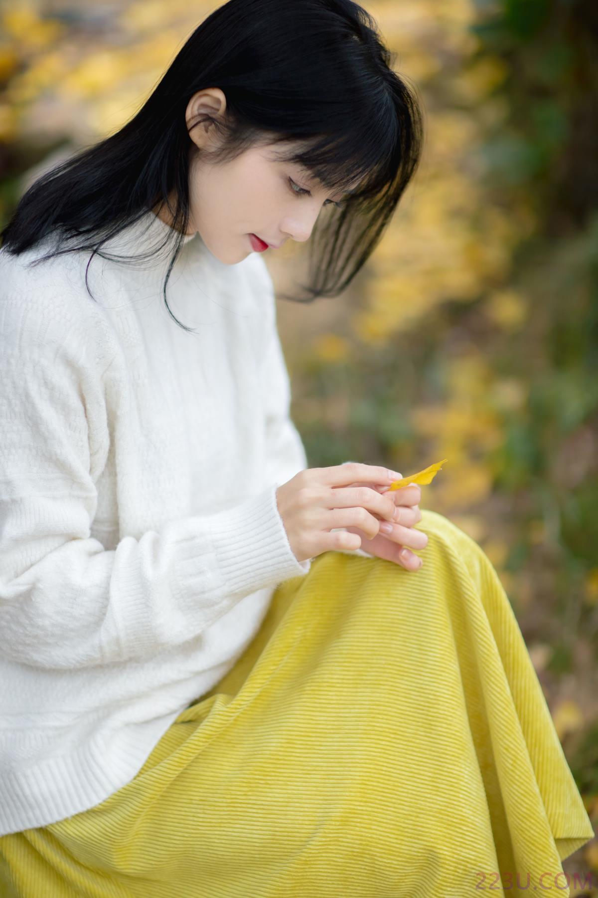 银杏之恋 – 37P – 摄影：大千Gz – 模特：雨文 - 福利组