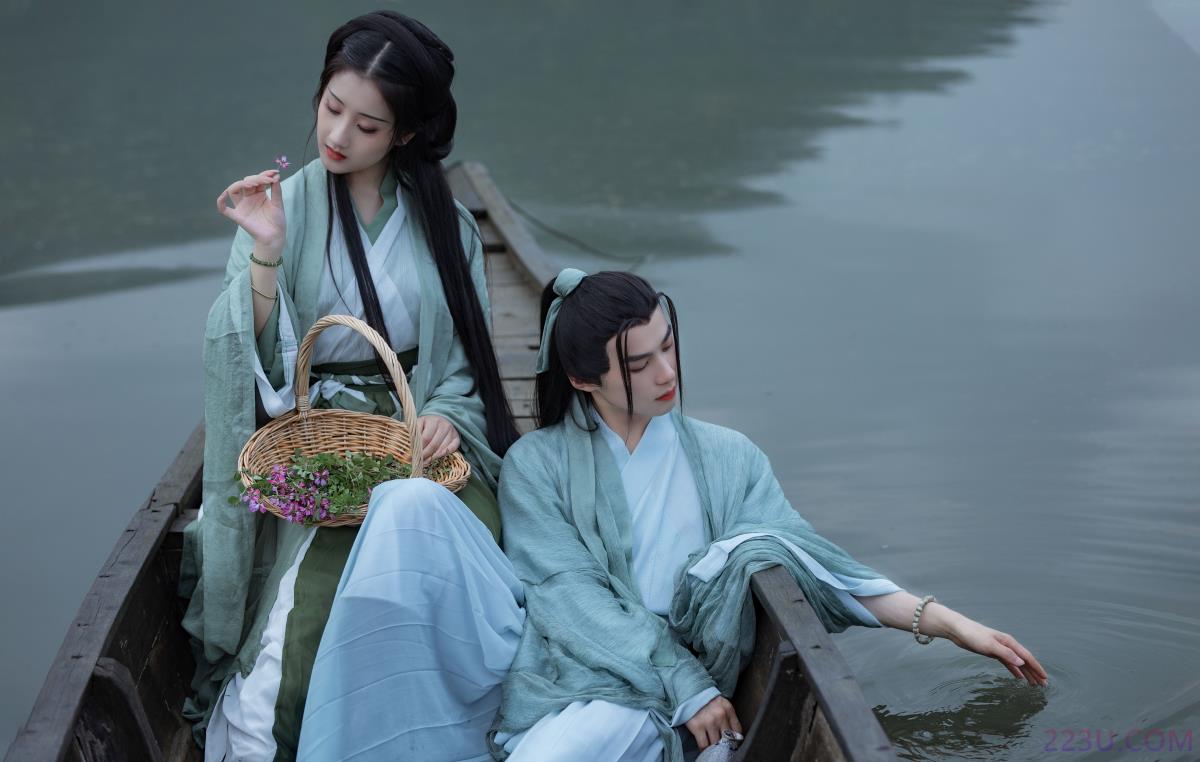 晚舟 – 25P – 摄影：花间 – 模特：参商__ - 福利组