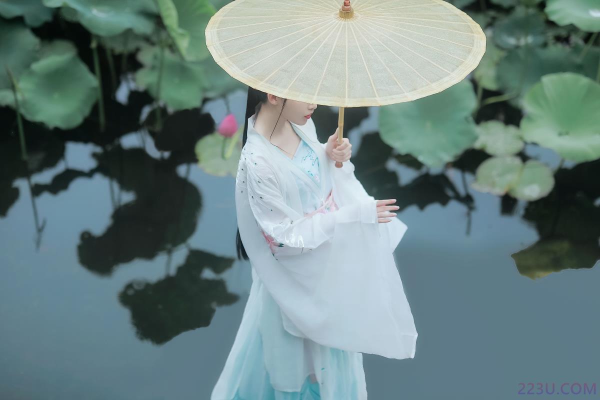 采莲曲 – 21P – 摄影：子瞬 – 模特：_喵喵家的小鱼干_ - 福利组