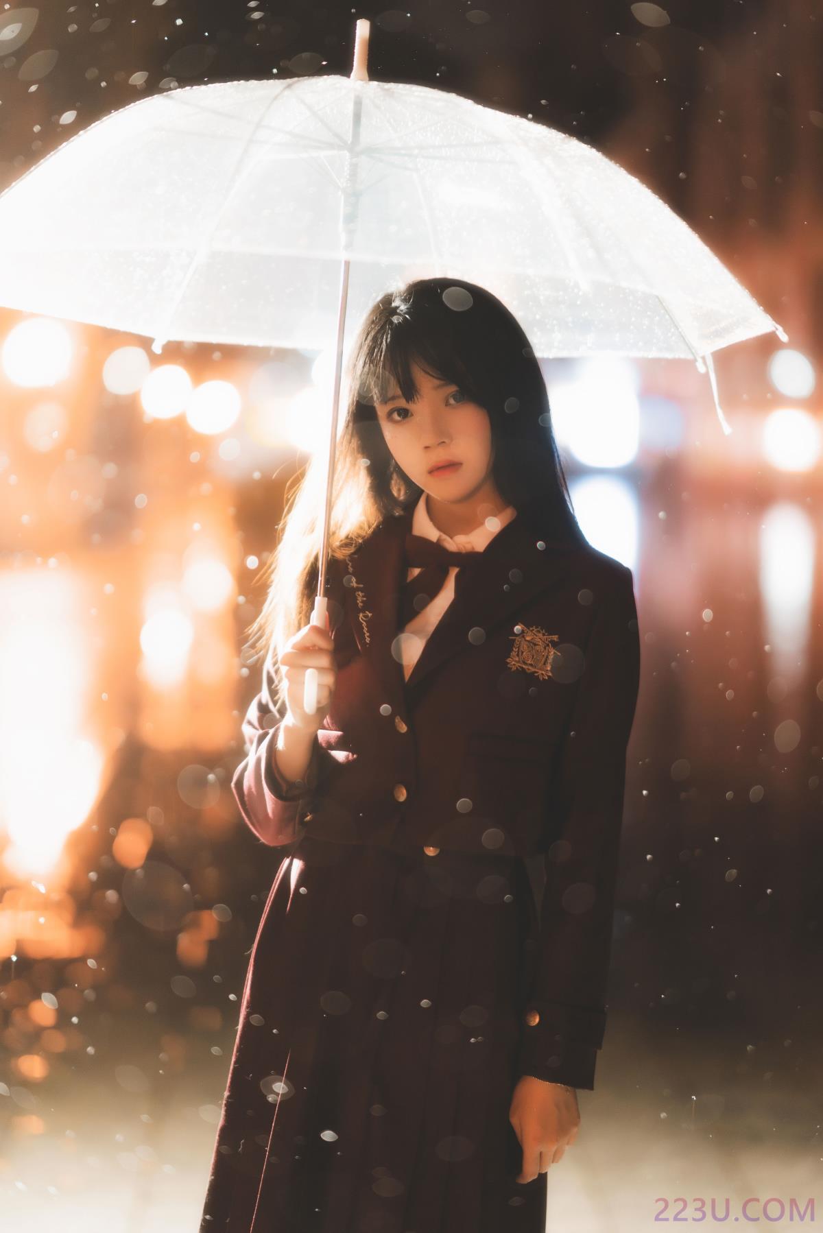 雨下 – 40P – 摄影：西瓜呆毛汪 – 模特：桜桃喵 - 福利组