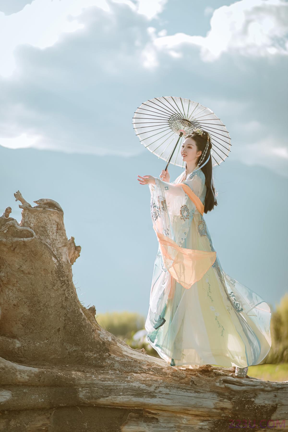 玉肌伴轻风 – 22P – 摄影：SS尚轩 – 模特：阿兰 - 福利组