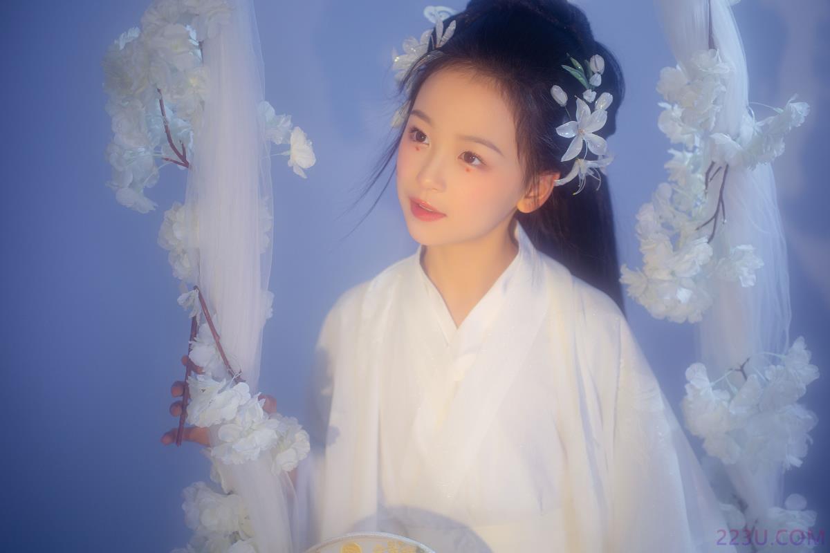 玉簪花 – 21P – 摄影：井月 – 模特：倩倩 - 福利组