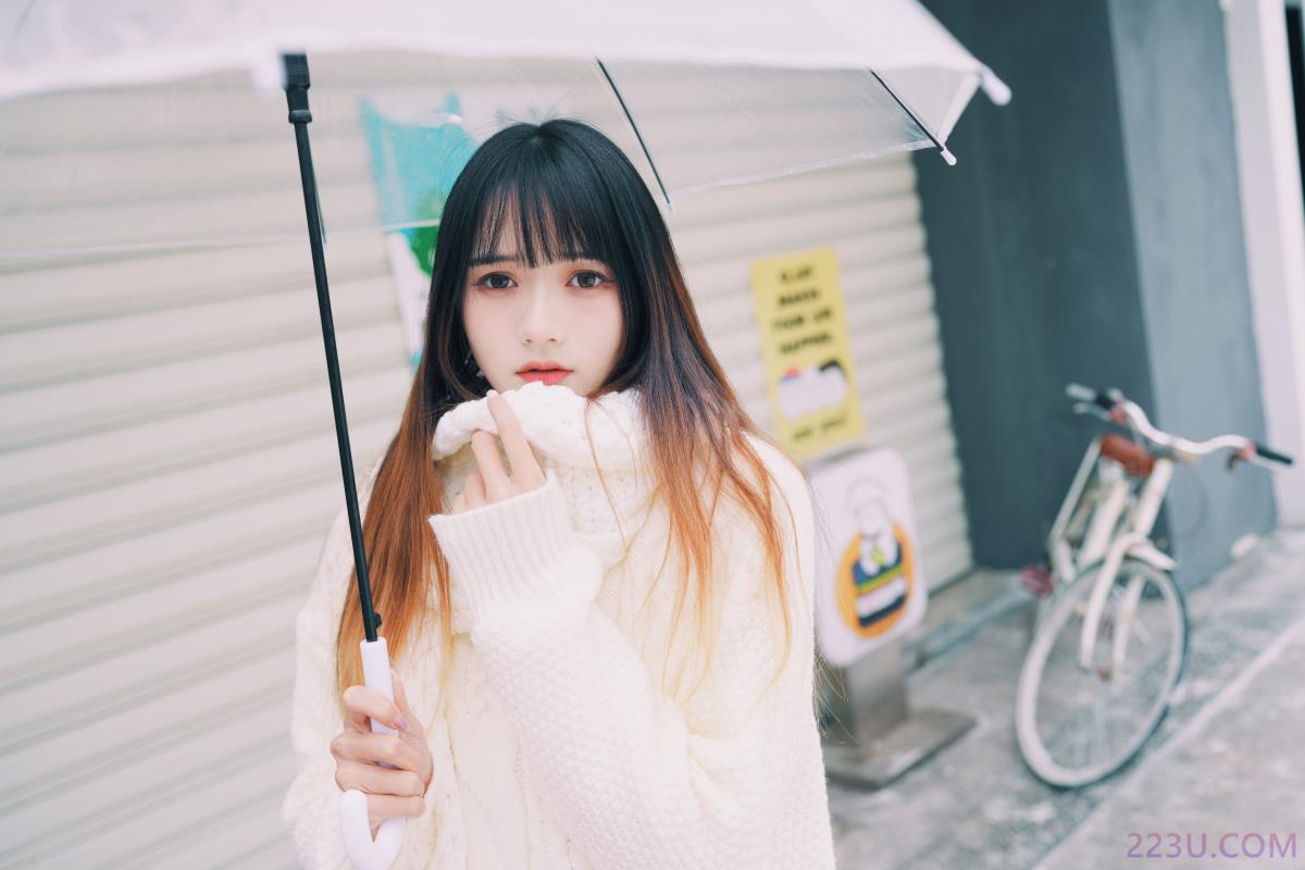 在雪中等待 – 33P – 摄影：雷斯写真集 – 模特：兔子Zzz不吃胡萝卜 - 福利组