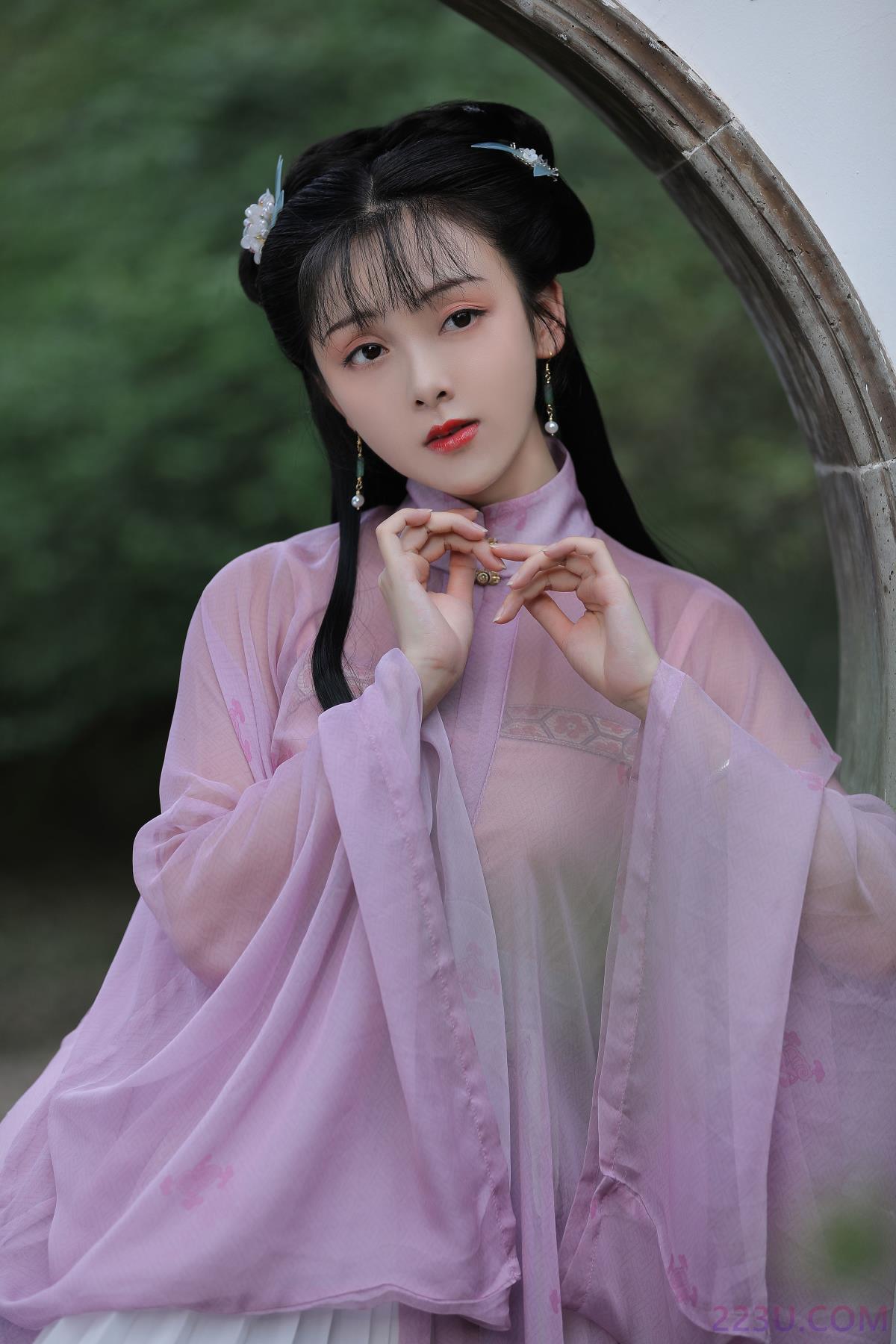 春来弱柳新 – 28P – 摄影：青卿 – 模特：煜月是兔兔 - 福利组