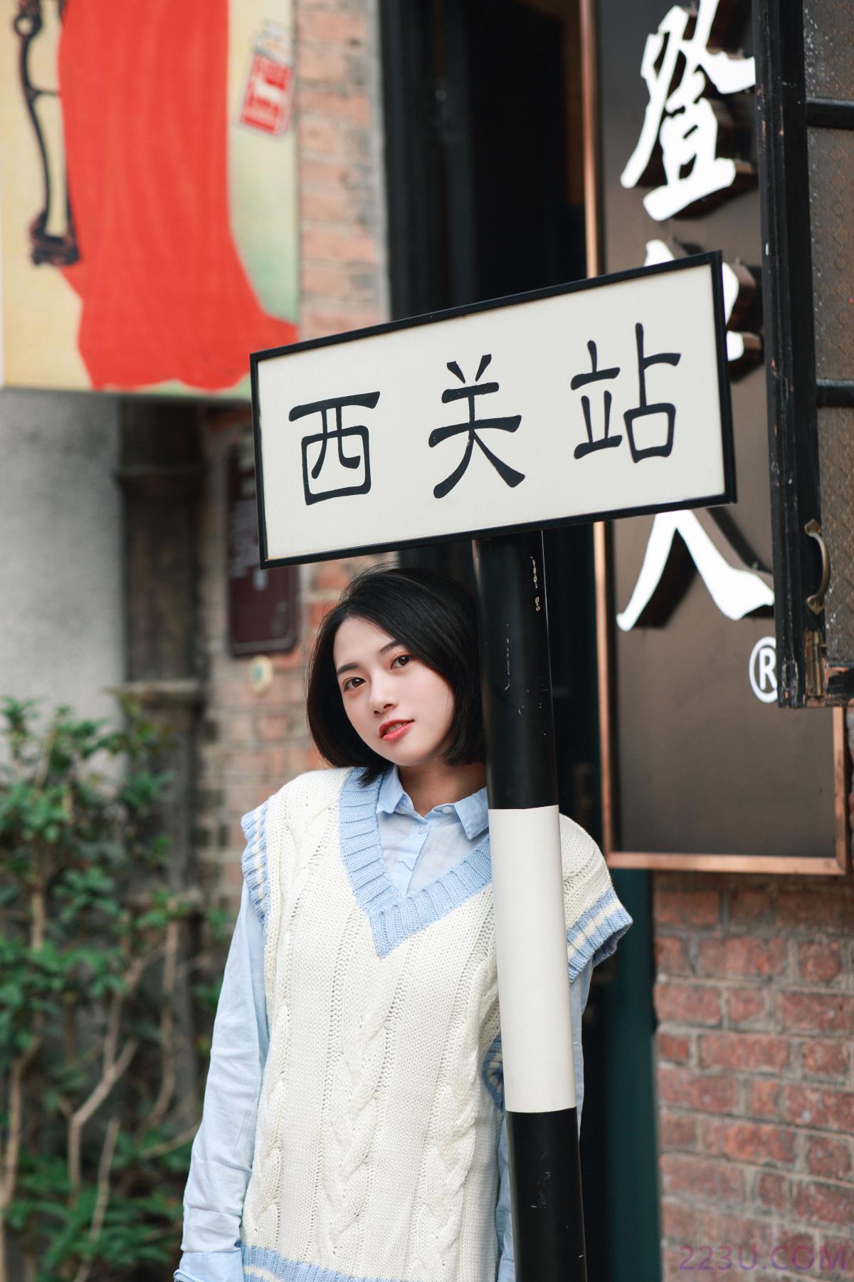 游西关站 – 40P – 摄影：双子恒画摄影 – 模特：安琪 - 福利组