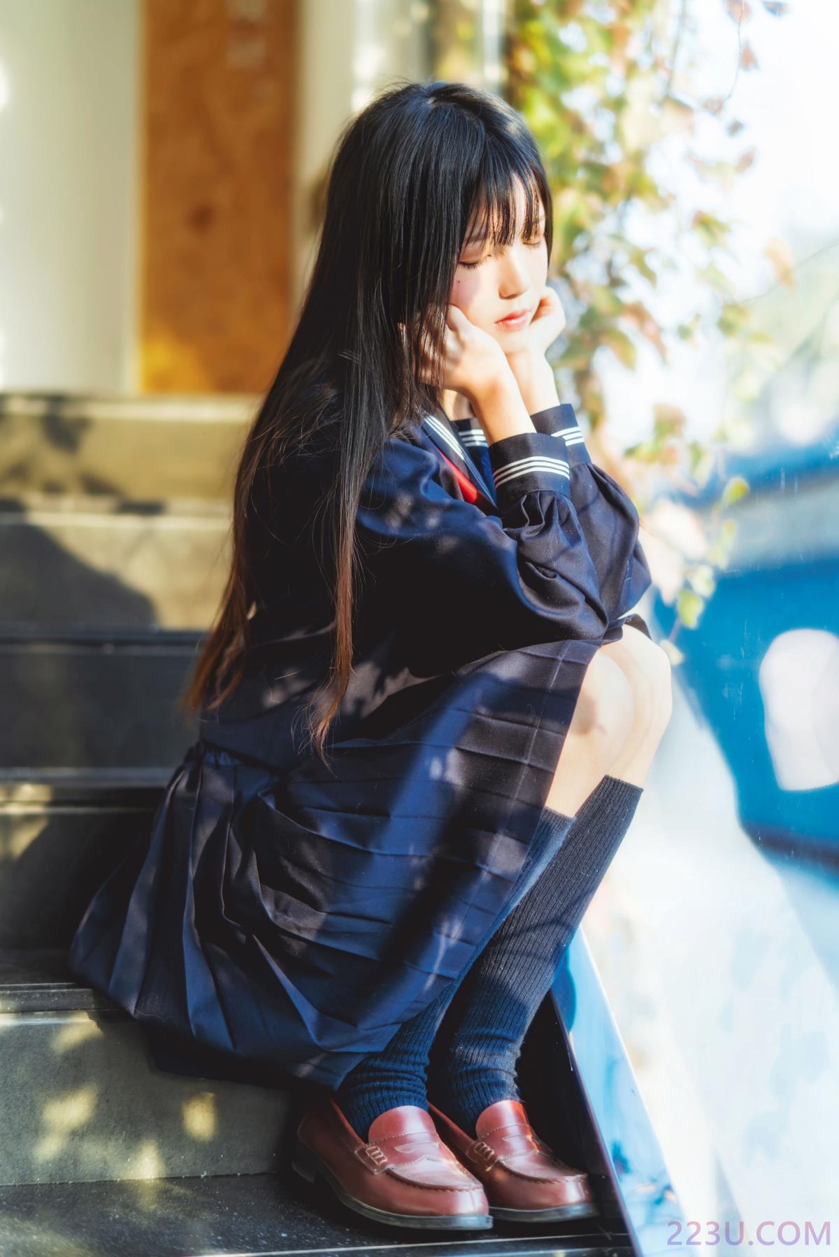 午后高校少女 – 40P – 摄影：西瓜呆毛汪 – 模特：桜桃喵 - 福利组