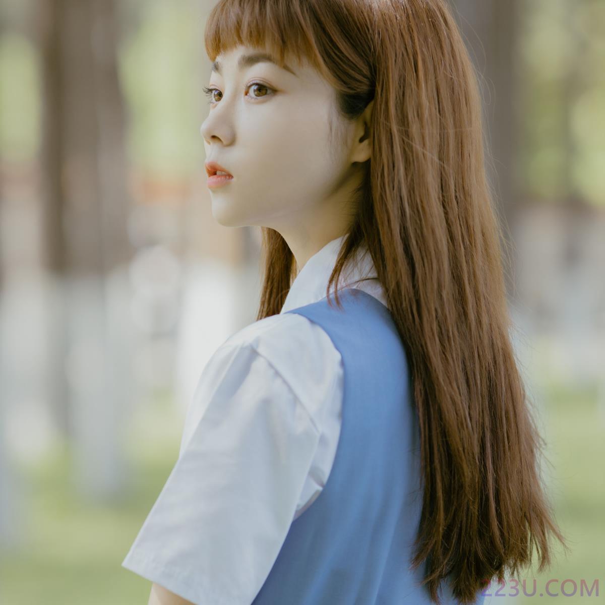蓝色梦境 – 23P – 摄影：芥茉 – 模特：小鹿 - 福利组