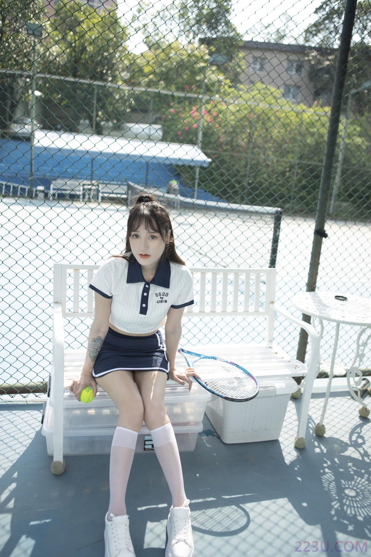 网球少女 – 27P – 摄影：BENLEON – 模特：巧玲-baby - 福利组
