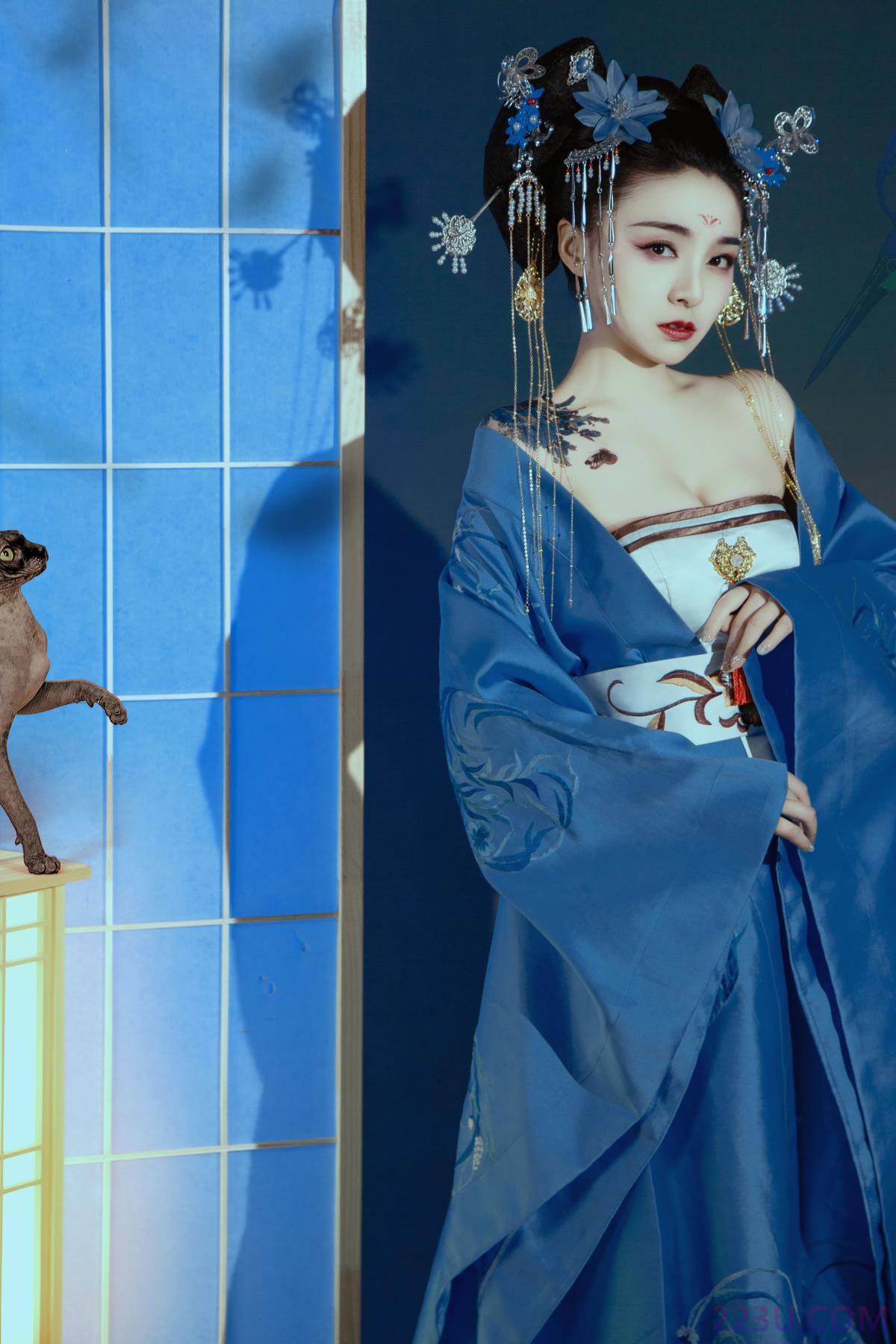夜笙鹤2 – 20P – 摄影：@鹏叔 – 模特：倩宝 - 福利组