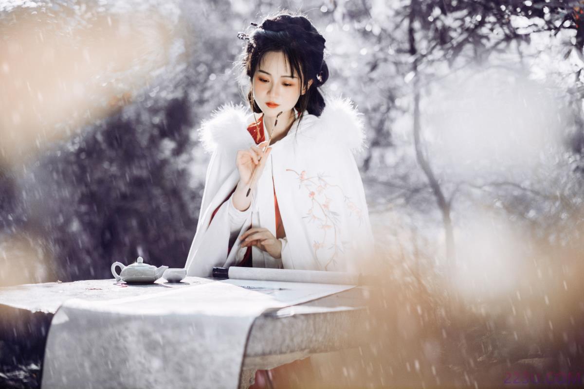 暮雪 – 19P – 摄影：随遇 – 模特：嬛嬛 - 福利组