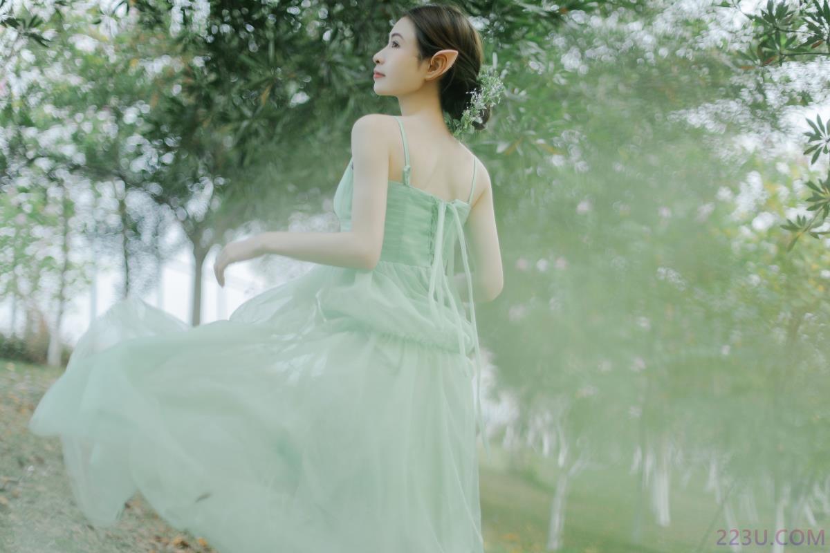 森林里的精灵 – 24P – 摄影：蓝胖子 – 模特：丽玉 - 福利组