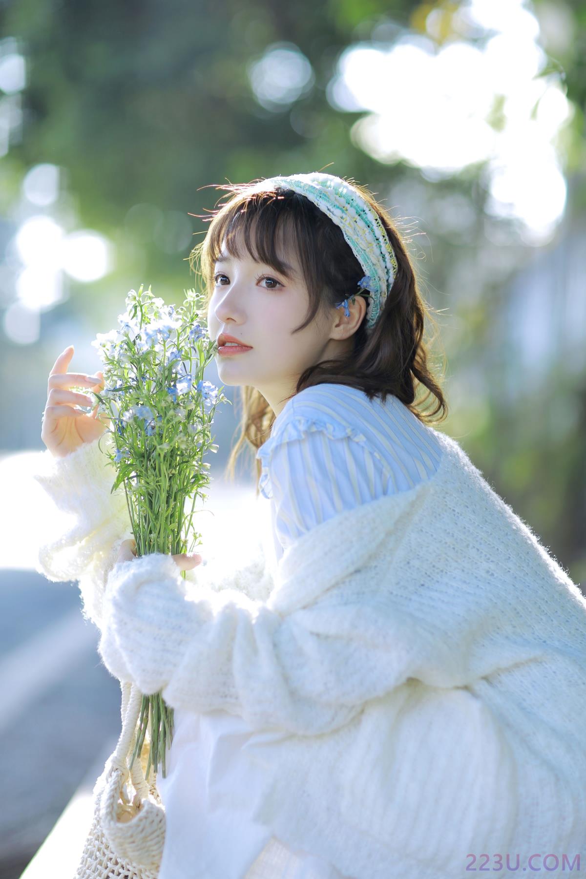 清透氧气女孩 – 27P – 摄影：三园猫 – 模特：阳曦 - 福利组
