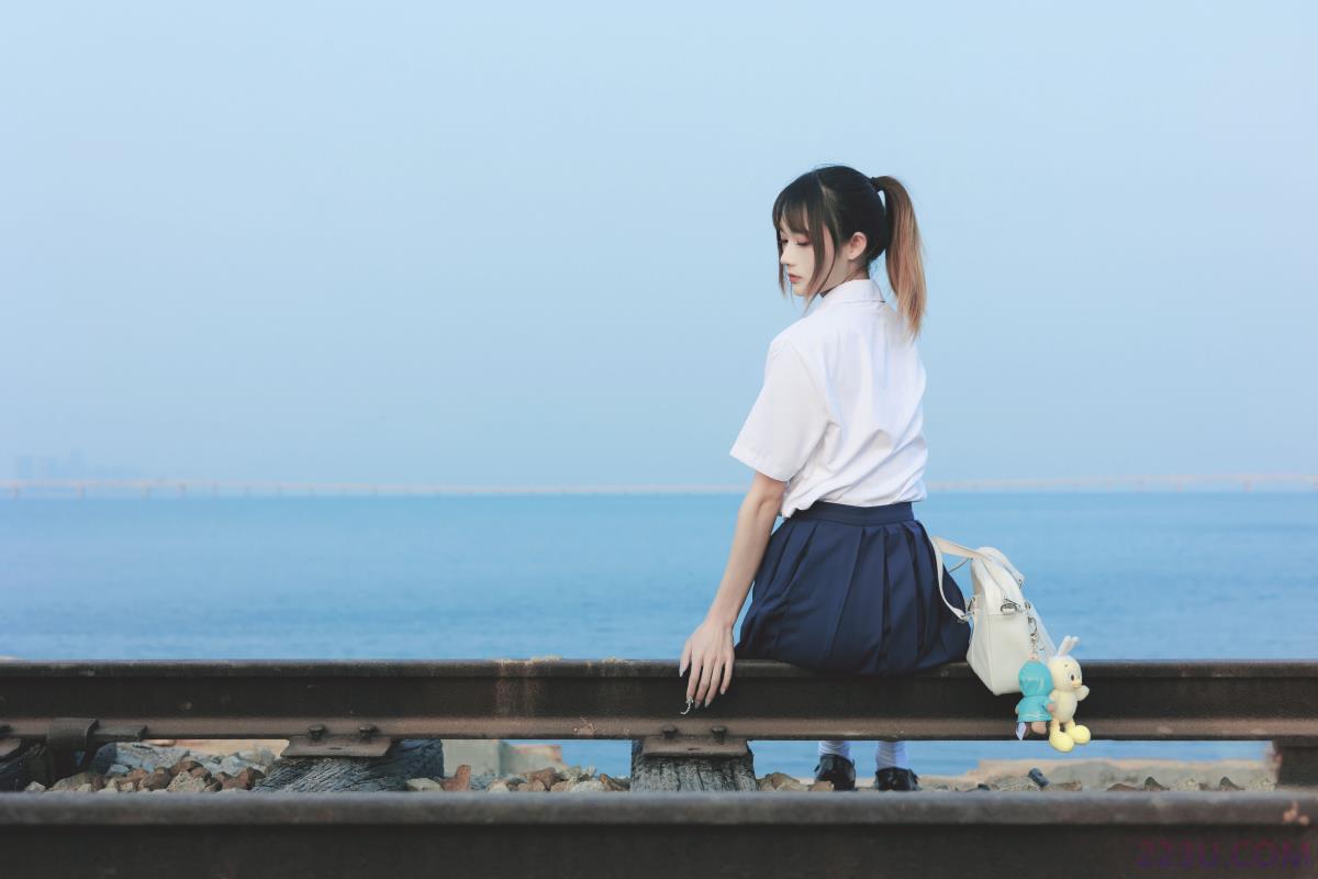 海风的声音 – 37P – 摄影：魔颜社D叔 – 模特：兔子Zzz不吃胡萝卜 - 福利组