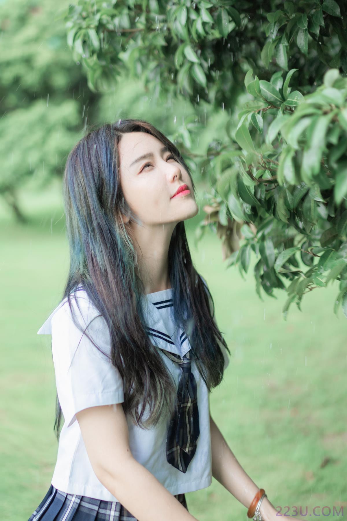 夏日雨后 – 29P – 摄影：若寒Rock – 模特：三重子-kiki - 福利组