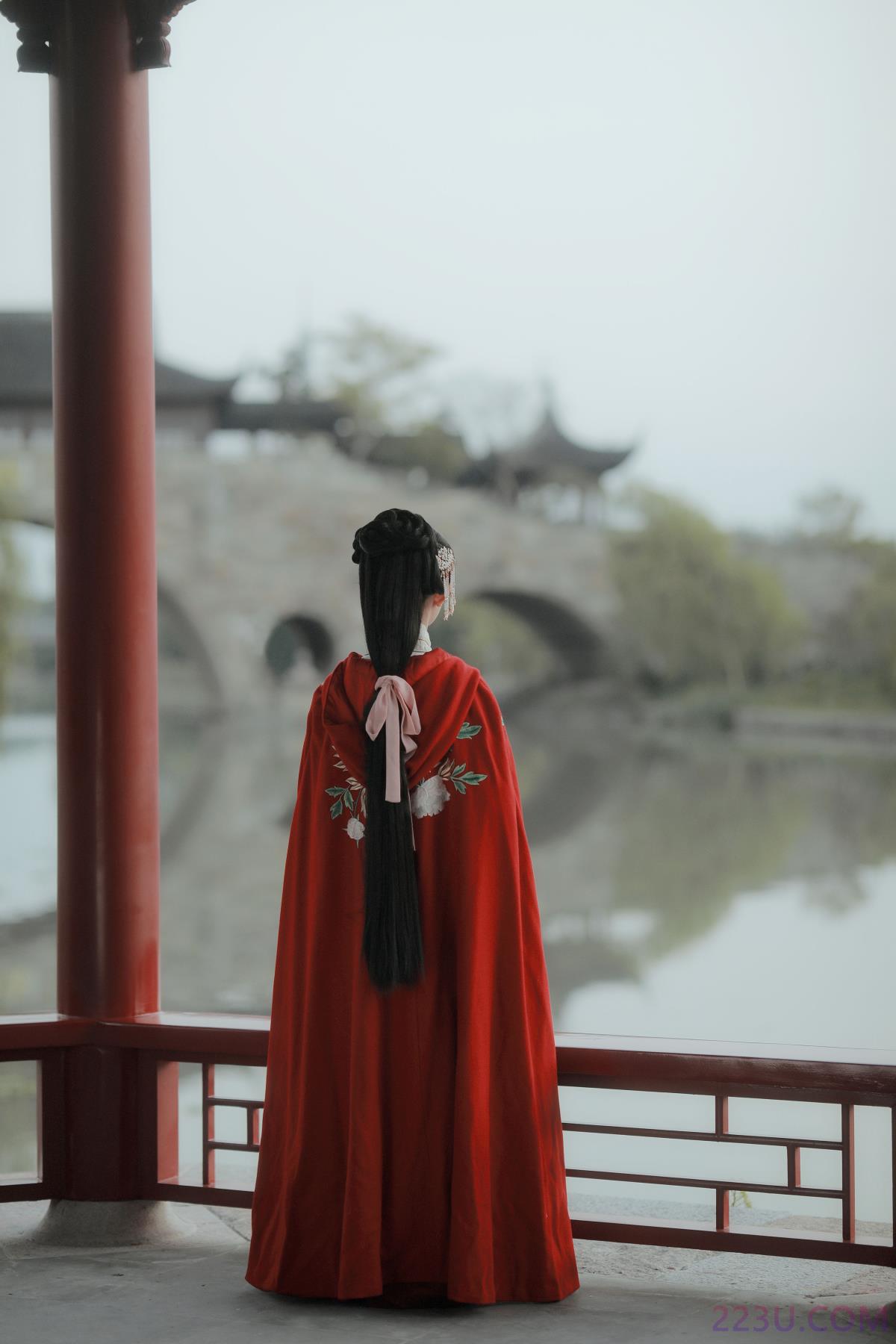 江南好，最好是红衣 – 23P – 摄影：子瞬 – 模特：墨愁眠 - 福利组