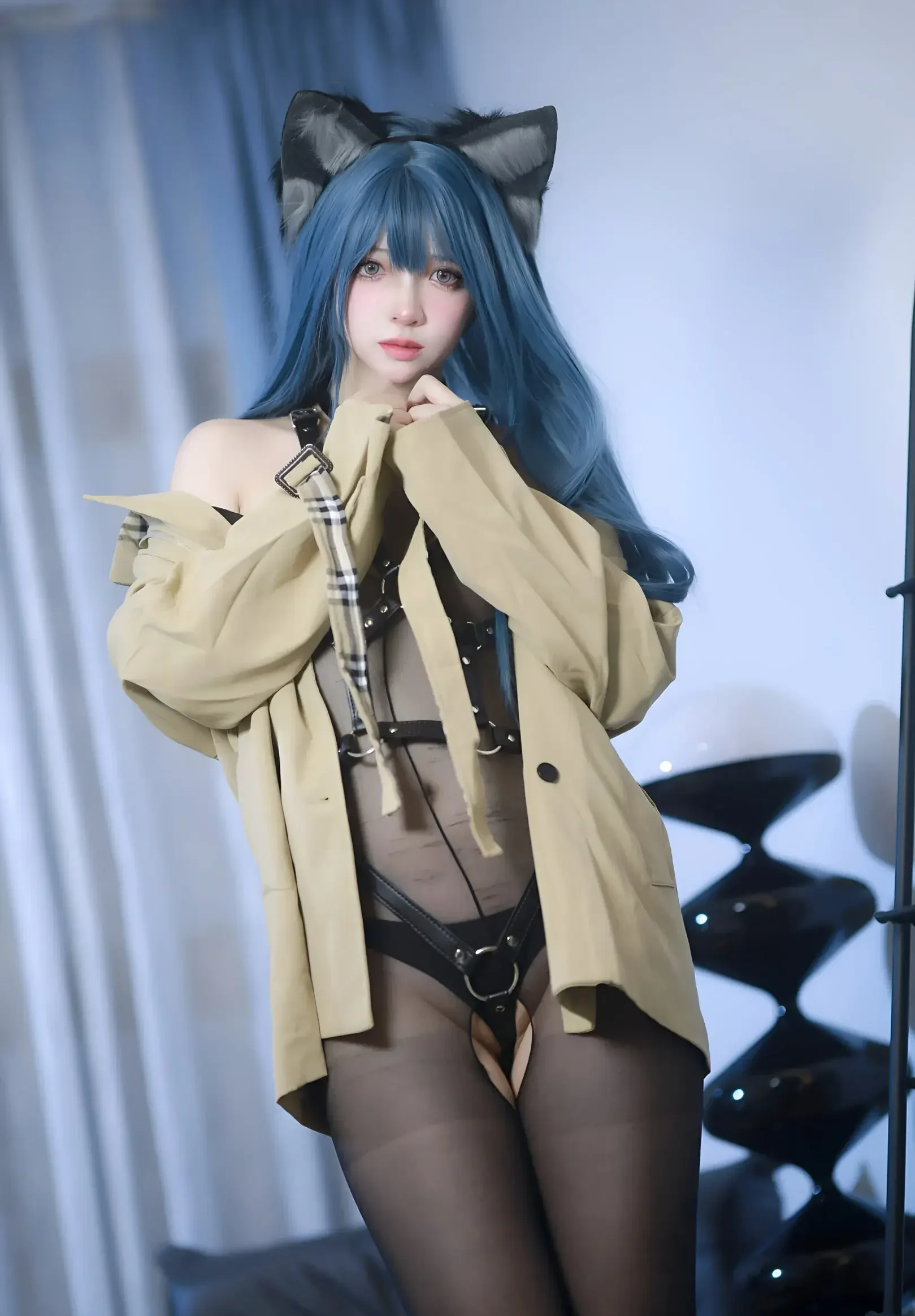 疯猫ss – 25年生日本 猫耳绑带束缚 [70P]|图集秀