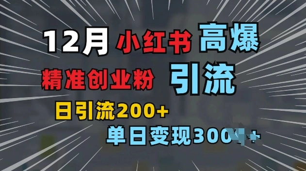 小红书一张图片“引爆”创业粉，单日+200+精准创业粉 可筛选付费意识创业粉【揭秘】 - 福利组