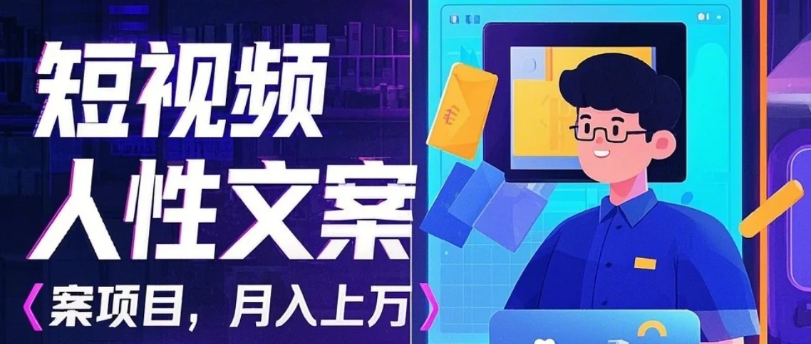 利用AI自动制作短视频人性文案项目：揭秘月入上万的精准流量变现秘籍 - 福利组