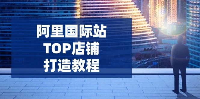 阿里国际站TOP店铺打造教程：涵盖平台到高阶，解决运营难题，提升询盘 - 福利组