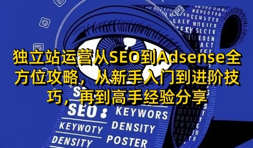 独立站运营从SEO到Adsense全方位攻略，从新手入门到进阶技巧，再到高手经验分享 - 福利组