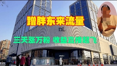 蹭胖东来流量，三天涨万粉，收益直接起飞 - 福利组