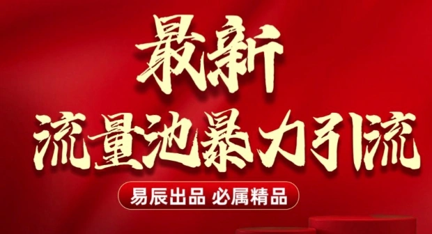 最新“流量池”无门槛暴力引流(全网首发)日引500+ - 福利组