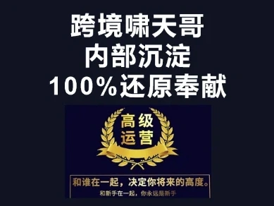 漫威跨境特训营-跨境电商教程 - 福利组