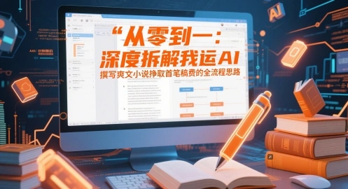 从零到一：深度拆解我运用AI撰写爽文小说挣取首笔稿费的全流程思路 - 福利组
